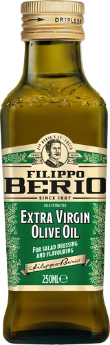 Масло оливковое FILIPPO BERIO Extra virgin нерафинированное, 250мл, вид