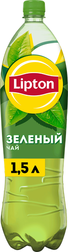 Напиток LIPTON Холодный зеленый чай негазированный, 1.5л, детальное фото