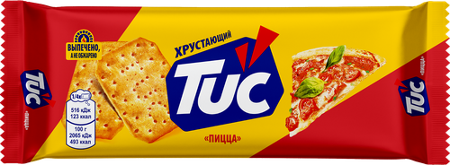 Крекер TUC Pizza Пицца, 100г, изображение