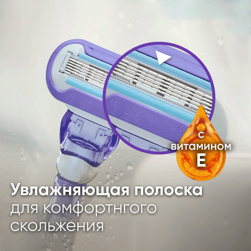 Бритва женская GILLETTE Venus Swirl, с 1 сменной кассетой, картинка
