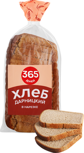 Хлеб 365 ДНЕЙ Дарницкий, в нарезке, 700г, детальное фото