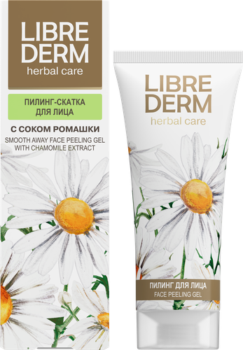 Пилинг-скатка для лица LIBREDERM Herbal Care, с ромашкой, 75мл, фото