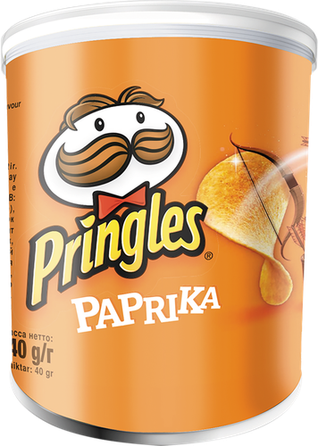 Чипсы картофельные PRINGLES со вкусом паприки, 40г, изображение