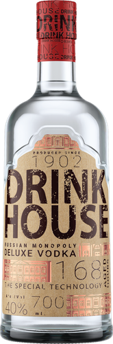 Водка DRINK HOUSE Deluxe 40%, 0.7л