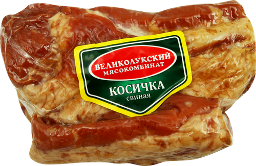 Косичка варено-копченая свиная МК ВЕЛИКОЛУКСКИЙ, весовая, изображение