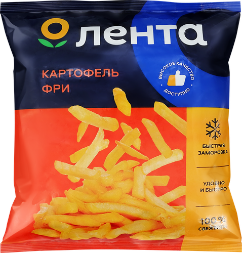 Картофель фри замороженный ЛЕНТА, 700г, фотография