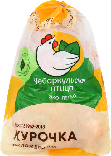 Тушка цыпленка-бройлера ЧЕБАРКУЛЬСКАЯ ПТИЦА 1-й сорт, весовая, детальное фото