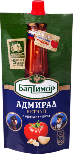 Кетчуп БАЛТИМОР Адмирал, 260г, картинка