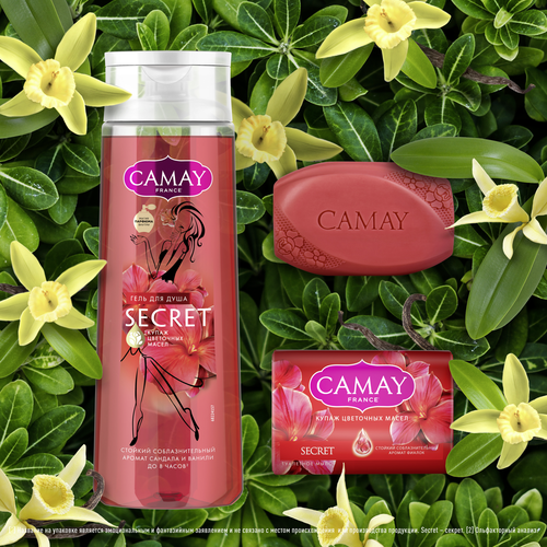 Гель для душа CAMAY Secret, 250мл, фотография