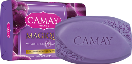 Туалетное мыло CAMAY Магическое заклинание с ароматом черной орхидеи, 85г, фото