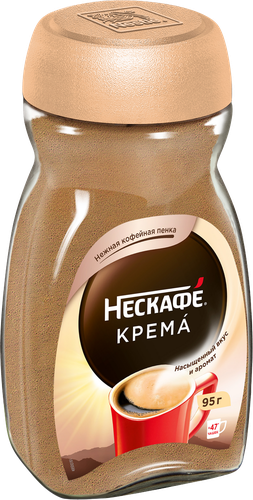 Кофе растворимый НЕСКАФЕ Classic Crema натуральный порошкообразный, 95г, детальное фото