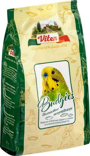 Корм для волнистых попугаев VITEN, 500г, фото