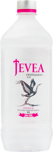Вода минеральная JEVEA Crystalnaya природная столовая негазированная, 1л, изображение