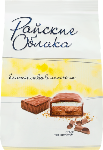 Суфле РАЙСКИЕ ОБЛАКА Три Шоколада, 200г, фото