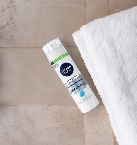 Гель для бритья NIVEA Men Восстанавливающий, для чувствительной кожи, 200мл, фотография