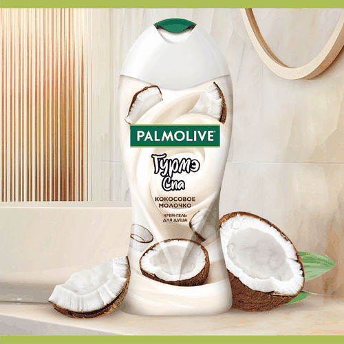Крем-гель для душа PALMOLIVE Гурмэ Спа Кокосовое молочко, 250мл, изображение