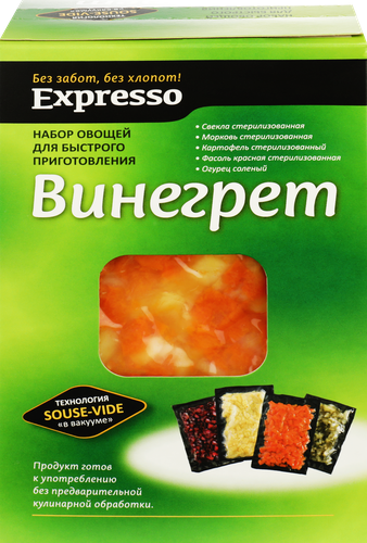 Набор овощей для салата Винегрет, 900г, детальное фото
