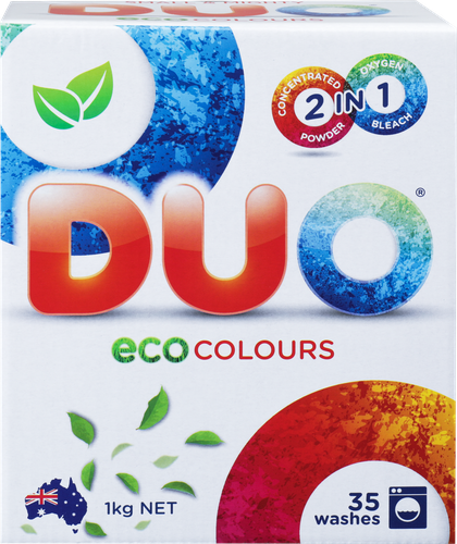 Стиральный порошок DUO Color концентрированный, 1кг, вид