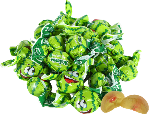 Конфеты KONTI Живинка арбуз, весовые, картинка