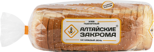 Хлеб АЛТАЙСКИЕ ЗАКРОМА Алтайские закрома, в нарезке, 400г, детальное фото