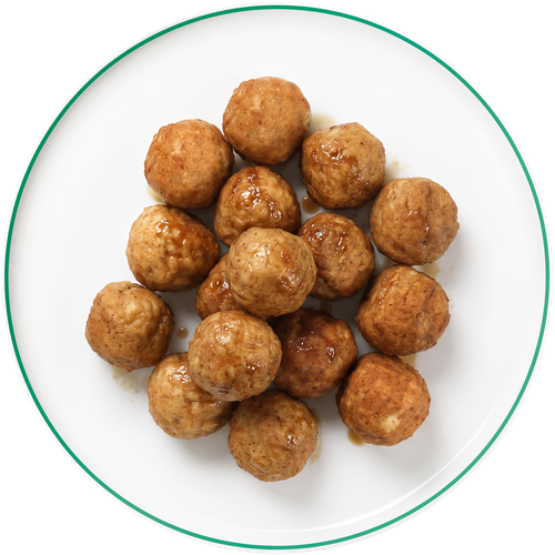 Фрикадельки куриные ЛЕНТА FRESH, весовые, вид