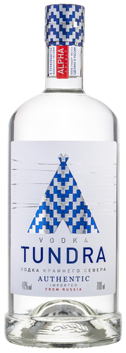 Водка TUNDRA Authentic 40%, 0.7л, картинка