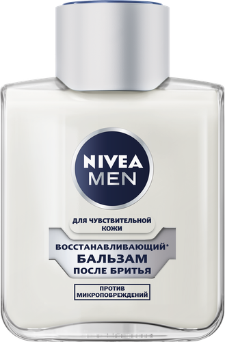 Бальзам после бритья NIVEA Men Восстанавливающий, для чувствительной кожи, 100мл, фото