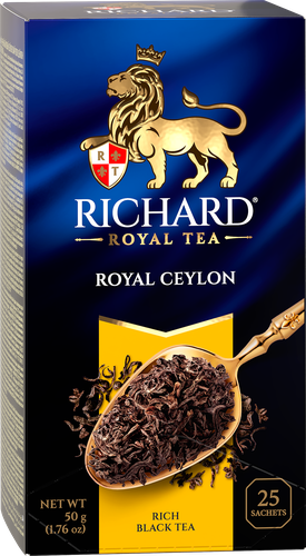 Чай черный RICHARD Royal Ceylon Цейлонский байховый, 25пак, изображение