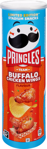 Чипсы картофельные PRINGLES со вкусом крылышек баффало, 165г, изображение