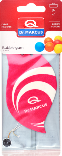 Ароматизатор автомобильный DR. MARCUS Sonic Bubble gum/Banana&chocolate, Арт. 369, картинка