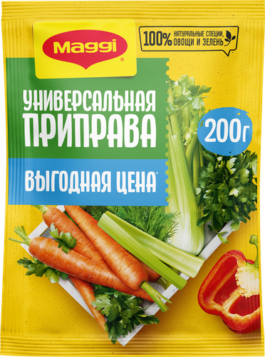 Приправа MAGGI Универсальная с кусочками овощей, 200г, вид