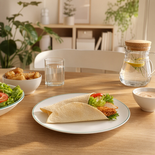 Ролл Цезарь ЛЕНТА FRESH, 200г, крупный план