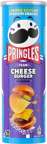 Чипсы картофельные PRINGLES со вкусом Чизбургер, 165г, фотография