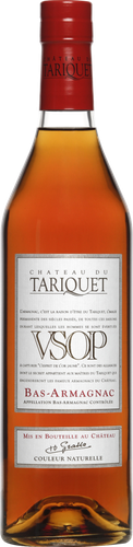 Арманьяк CHATEAU DU TARIQUET Bas-Armagnac Тарике Домэн VSOP 40%, п/у, 0.7л, фото