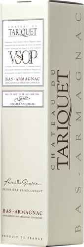 Арманьяк CHATEAU DU TARIQUET Bas-Armagnac Тарике Домэн VSOP 40%, п/у, 0.7л