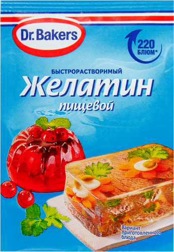 Желатин пищевой DR.BAKERS, 10г, картинка