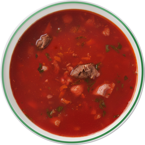 Суп Борщ с мясом НАТУРБУФЕТ, 340г, изображение