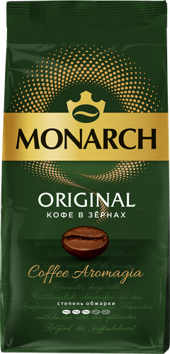 Кофе зерновой MONARCH Ориджинал натуральный жареный, 230г, картинка