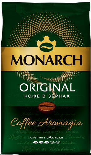 Кофе зерновой MONARCH Ориджинал натуральный жареный, 800г, картинка