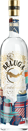 Водка BELUGA Celebratio 40%, 0.7л, крупный план