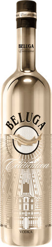 Водка BELUGA Celebratio 40%, 0.7л, крупный план
