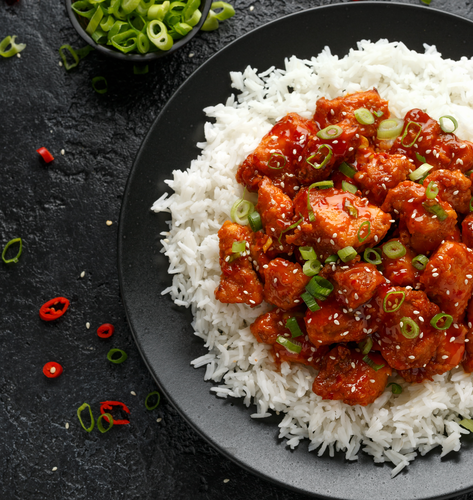 Курица с рисом и овощами по‑тайски НАТУРБУФЕТ, 250г, вид