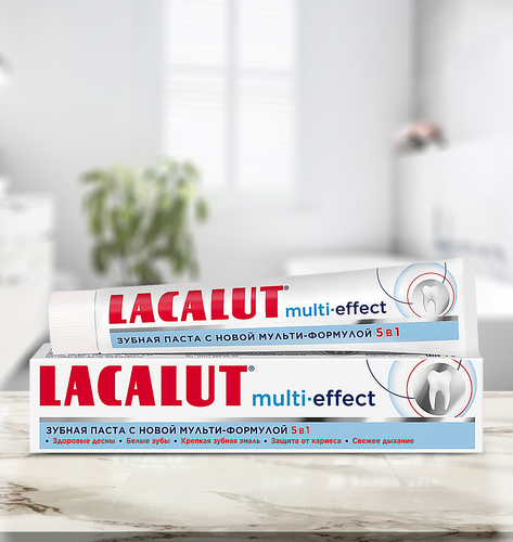 Зубная паста LACALUT Multi-effect, 75мл, изображение