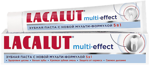 Зубная паста LACALUT Multi-effect, 75мл, изображение