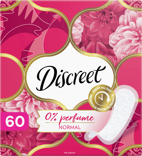 Прокладки ежедневные DISCREET Normal, 60шт, фотография