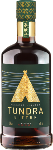 Ликер TUNDRA BITTER десертный, 35%, 0.5л, изображение