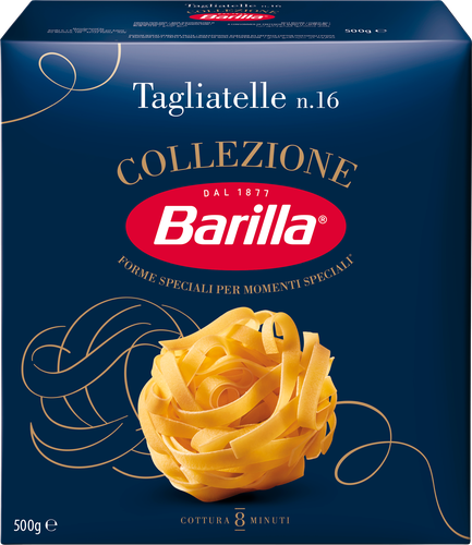 Макароны BARILLA Collezione Tagliatelle, группа А высший сорт, 500г, детальное фото