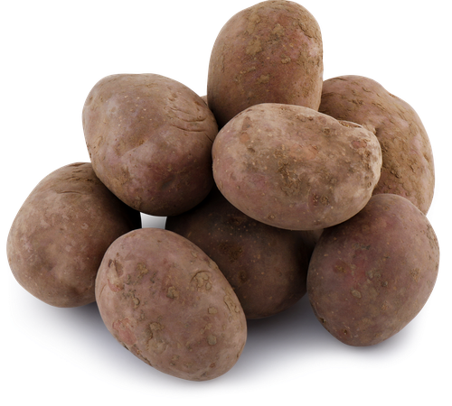 Картофель красный, фасованный, весовой, вид