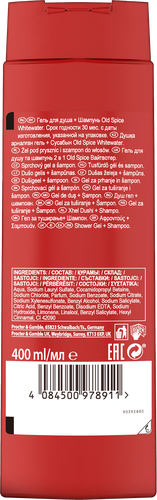 Гель для душа мужской OLD SPICE WhiteWater, 400мл, вид