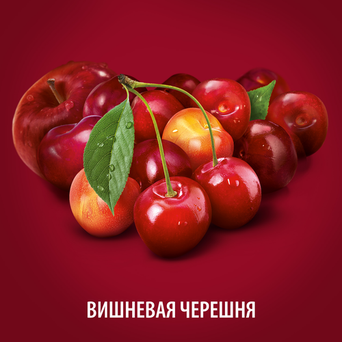 Напиток сокосодержащий ЛЮБИМЫЙ Яблоко, вишня, черешня, 1.93л, картинка